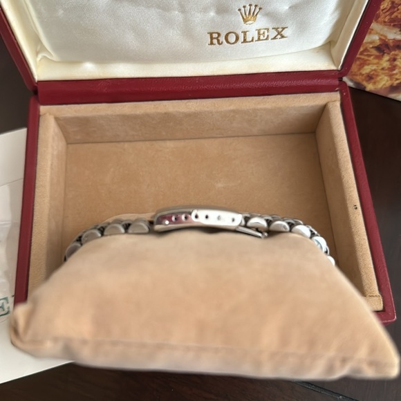 Rolex Oyster Perpetual Steel White Gold Watch - Picture 6 of 15